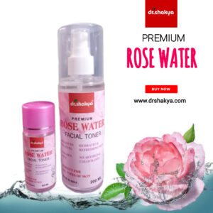 dr.shakya Premium Rose Water Facial Toner 60 ML